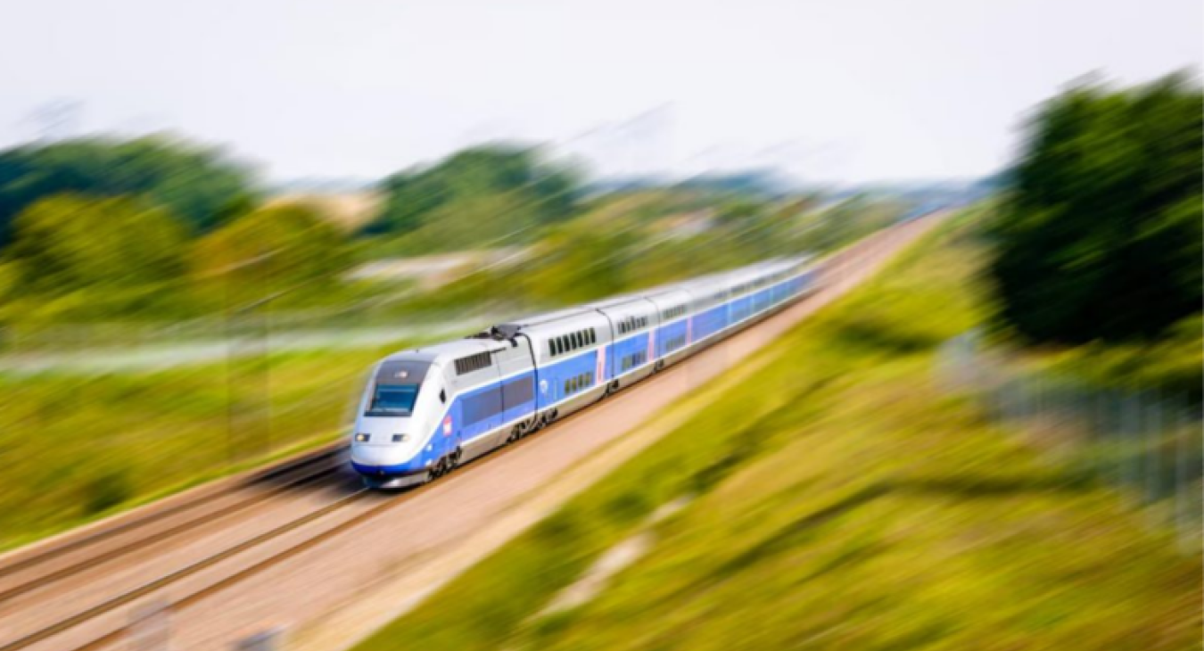 A high-speed train
